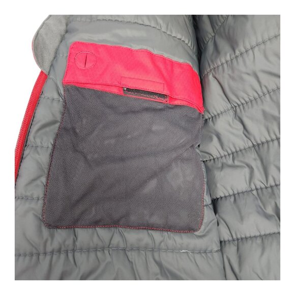 Gerry Mens Red & Black Puffer Jacket XL Polyester & Nylon Cold Weather Rated - Picture 11 of 16